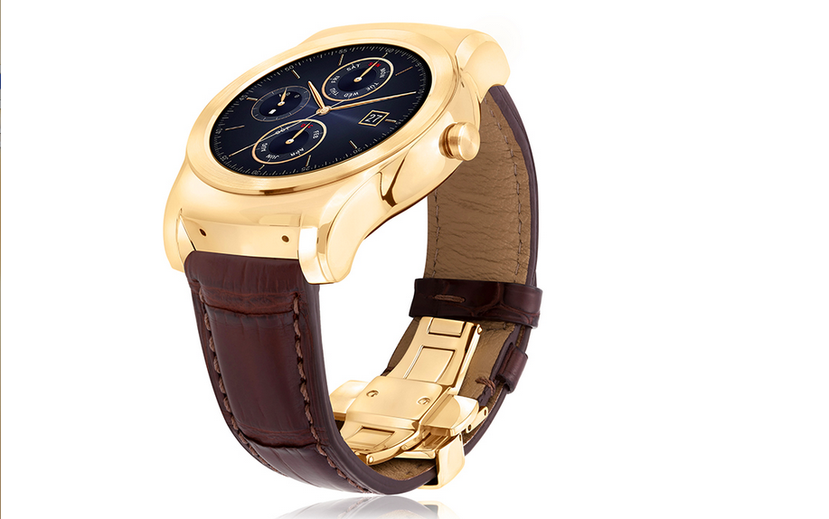 The LG Watch Urbane Luxe is the gold Apple Watch of Androids