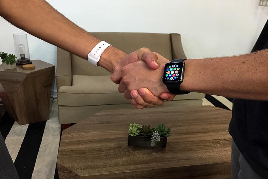 A high-tech high five: Gesture recognition could come to Apple Watch