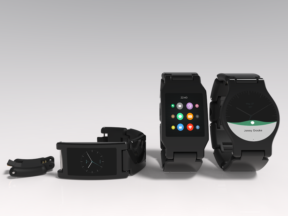 Pick your own features on the first modular smartwatch from Blocks